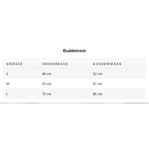 Buddelnest versch. Farben