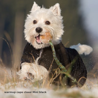 warmup cape"classic mini" Größe 30 dunkelblau