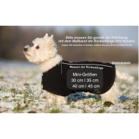 warmup cape"classic mini" Größe 45 braun