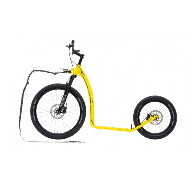 Dogscooter Kostka Mushing Max (G6) Neon Lemon