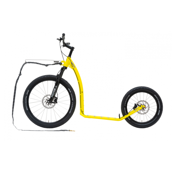 Dogscooter Kostka Mushing Max (G6) Neon Lemon