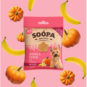MINI-Häppchen mit Bananen und Kürbis