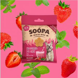 Erdbeer-Hunde-Queri-Bites