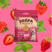Erdbeer-Hunde-Queri-Bites