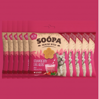 Erdbeer-Hunde-Queri-Bites