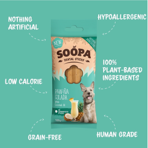 Zahnpflege Paw-Na Colada-Sticks (4 Sticks)