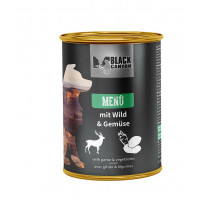 Dog Menü mit Wild