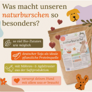 naturbursche — mit Kartoffeln, Erbsen & deutschem Soja 5 Kilo