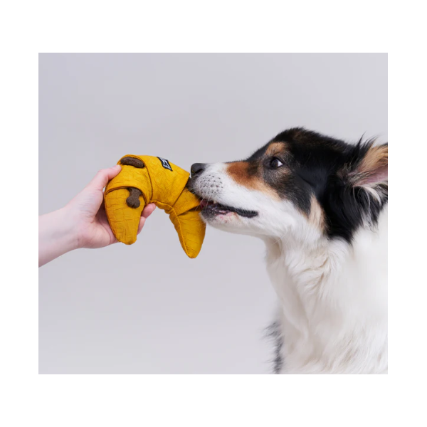 Croissant Schnüffelspielzeug für Nasenarbeit & aktive Erholung