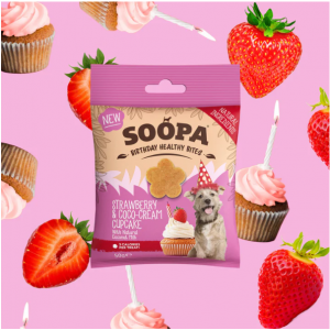 Strawberry & Coco-Cream Cupcake Healthy Bites