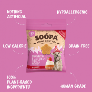 Strawberry & Coco-Cream Cupcake Healthy Bites