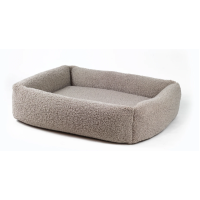 Hundebett Teddy beige