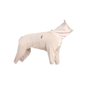 Hunde-Overall Trail Quest Fleece Overall Dog Jacket sand