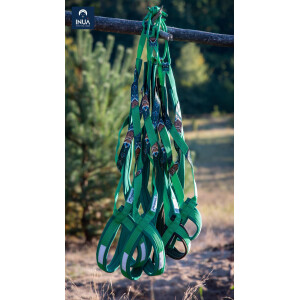 INUA X-Back Zuggeschirr Mystische Eule grün –...