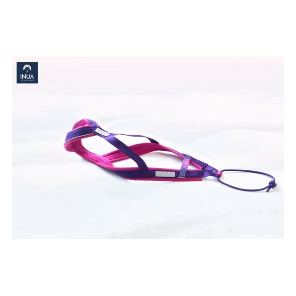 INUA Open back Zuggeschirr electric pink