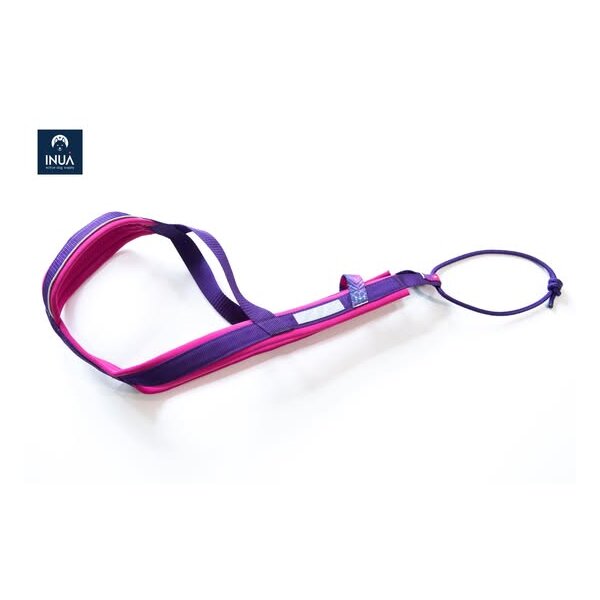 INUA Open back Zuggeschirr electric pink