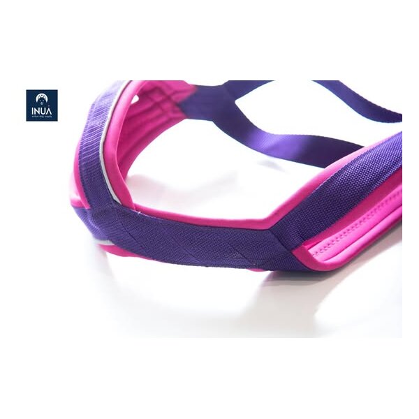 INUA Open back Zuggeschirr electric pink