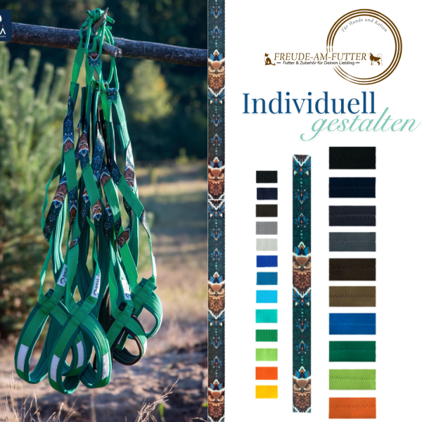 INUA X-Back Zuggeschirr Mystische Eule individuell