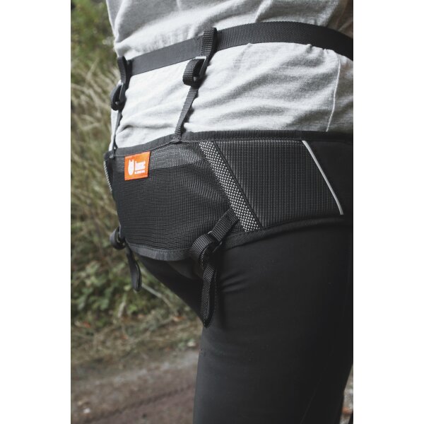 Rebelt canicross belt schwarz