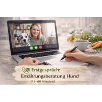 Erstgespräch Ernährungsberatung Hund (45–60 Minuten)