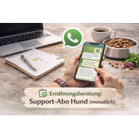 Ernährungsberatung Support-Abo Hund (monatlich)