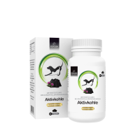 Pokusa VetLine Aktivkohle mit Mariendistel – Verdauung & Leber-Support (60 Kapseln)