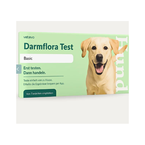 Darmflora Test Hund – Mikrobiom & Darmgesundheit testen (Testkit)