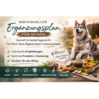 Erg&auml;nzungsplan f&uuml;r aktive &amp; sensible Hunde