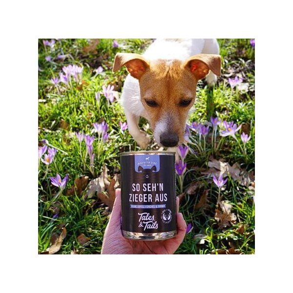 Tales & Tails So sehen Zieger aus – Nassfutter Ziege (400 g Dose)