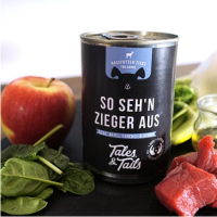 Tales & Tails So sehen Zieger aus – Nassfutter Ziege (400 g Dose)