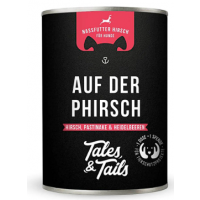 Auf der PHirsch - Nassfutter Hirsch für Hunde 6-er Pack