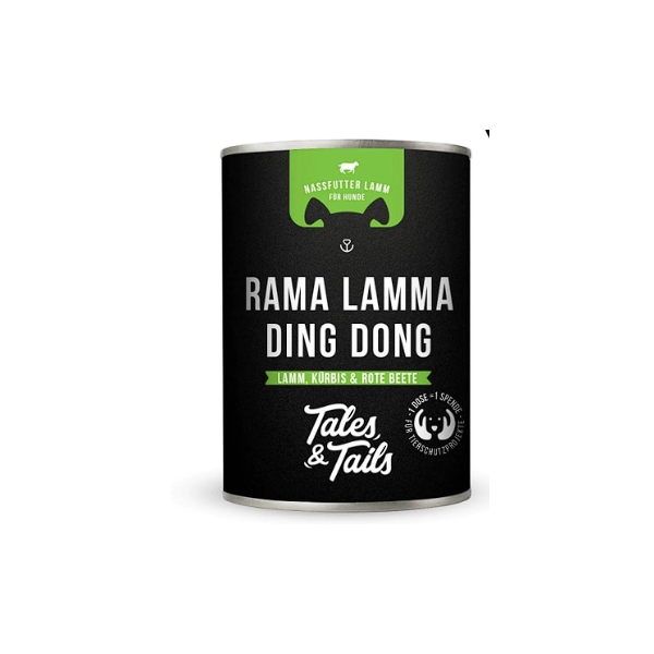 Rama Lamma Ding Dong - Nassfutter Lamm für Hunde
