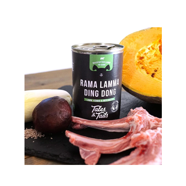 Rama Lamma Ding Dong - Nassfutter Lamm für Hunde
