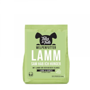 Lamm Sam hab ich Hunger - 1,5 Kilo softes Trockenfutter für Welpen