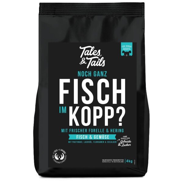 Noch ganz Fisch im Kopp 4 Kilo - softes Trockenfutter