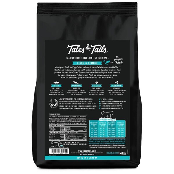 Noch ganz Fisch im Kopp 4 Kilo - softes Trockenfutter