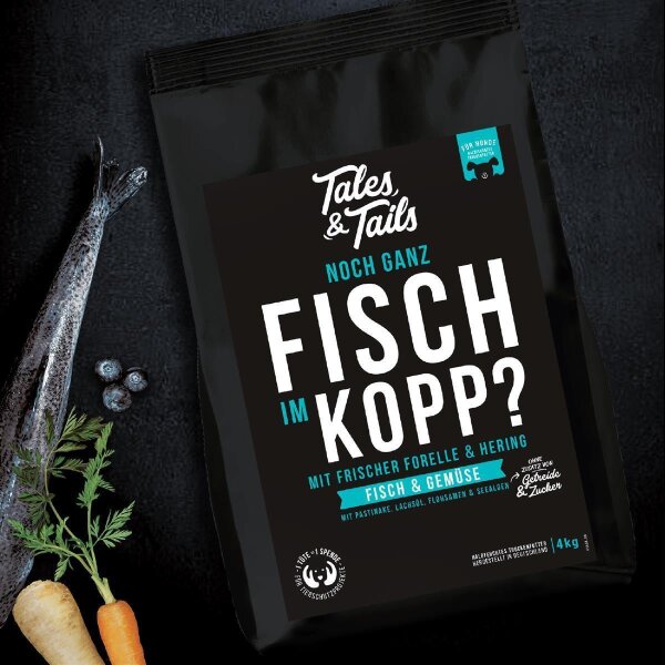 Noch ganz Fisch im Kopp 4 Kilo - softes Trockenfutter