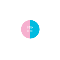 pink/blau