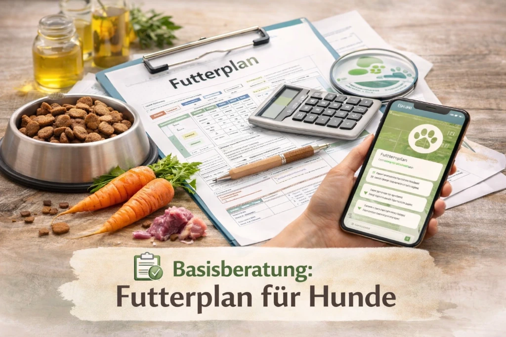 Individueller Futterplan für Hunde – Basisberatung