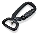 Dreh-Karabiner Schwarz