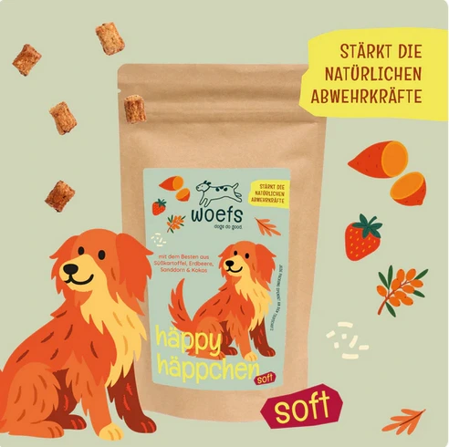 häppy häppchen — mit Süßkartoffeln, Erdbeeren, Sanddorn & Kokos