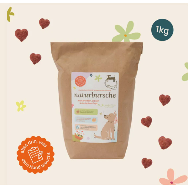 naturbursche — mit Kartoffeln, Erbsen & deutschem Soja 1 Kilo