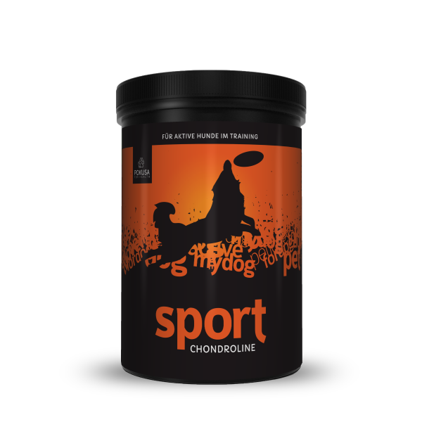 Pokusa ChondroLine Sport – Gelenkunterstützung für aktive Sporthunde (350 g)