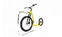 Dogscooter Kostka Mushing Max (G6) Neon Lemon