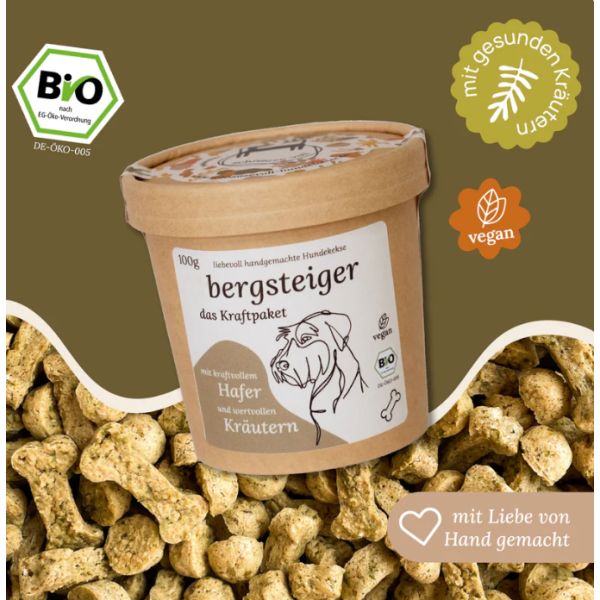 bergsteiger — das Kraftpaket (100g, Knochen)
