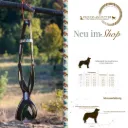 INUA Open back Zuggeschirr Fuchs im Wald braun/olive