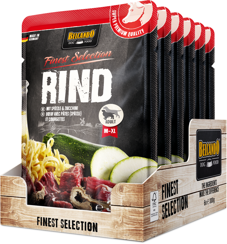 Rind & Spätzle mit Zucchini
