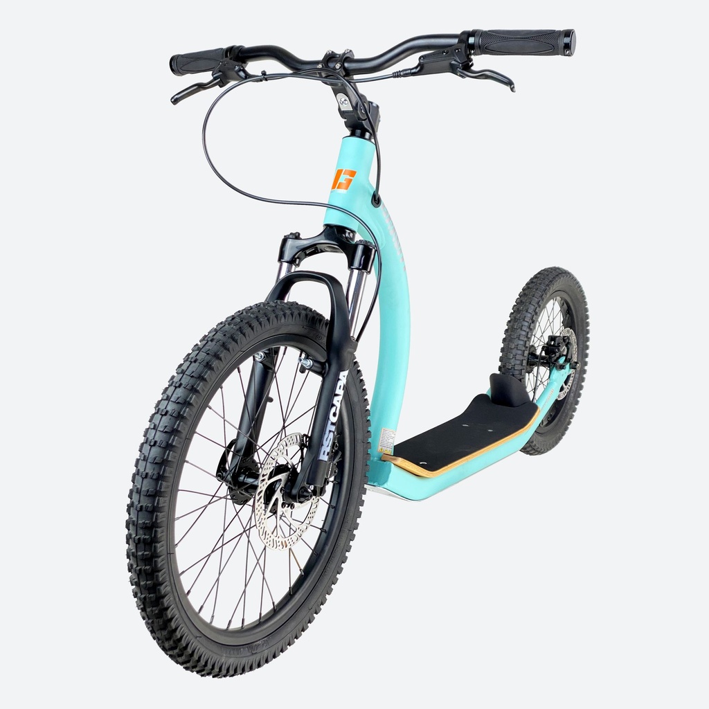 Gravity Pixies – Nachwuchs-Dogscooter für junge Musher (schwarz)